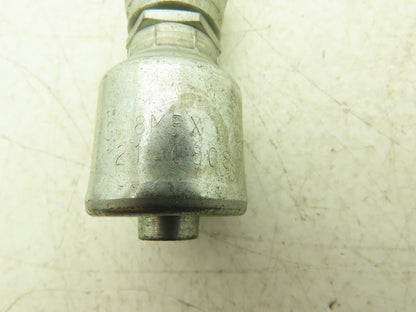 Gates G25121 0808/8G 8MBX Hydraulic Hose Mega Crip Swivel 1/2" Hose ID Lot of 4