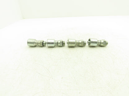 Gates G25121 0808/8G 8MBX Hydraulic Hose Mega Crip Swivel 1/2" Hose ID Lot of 4