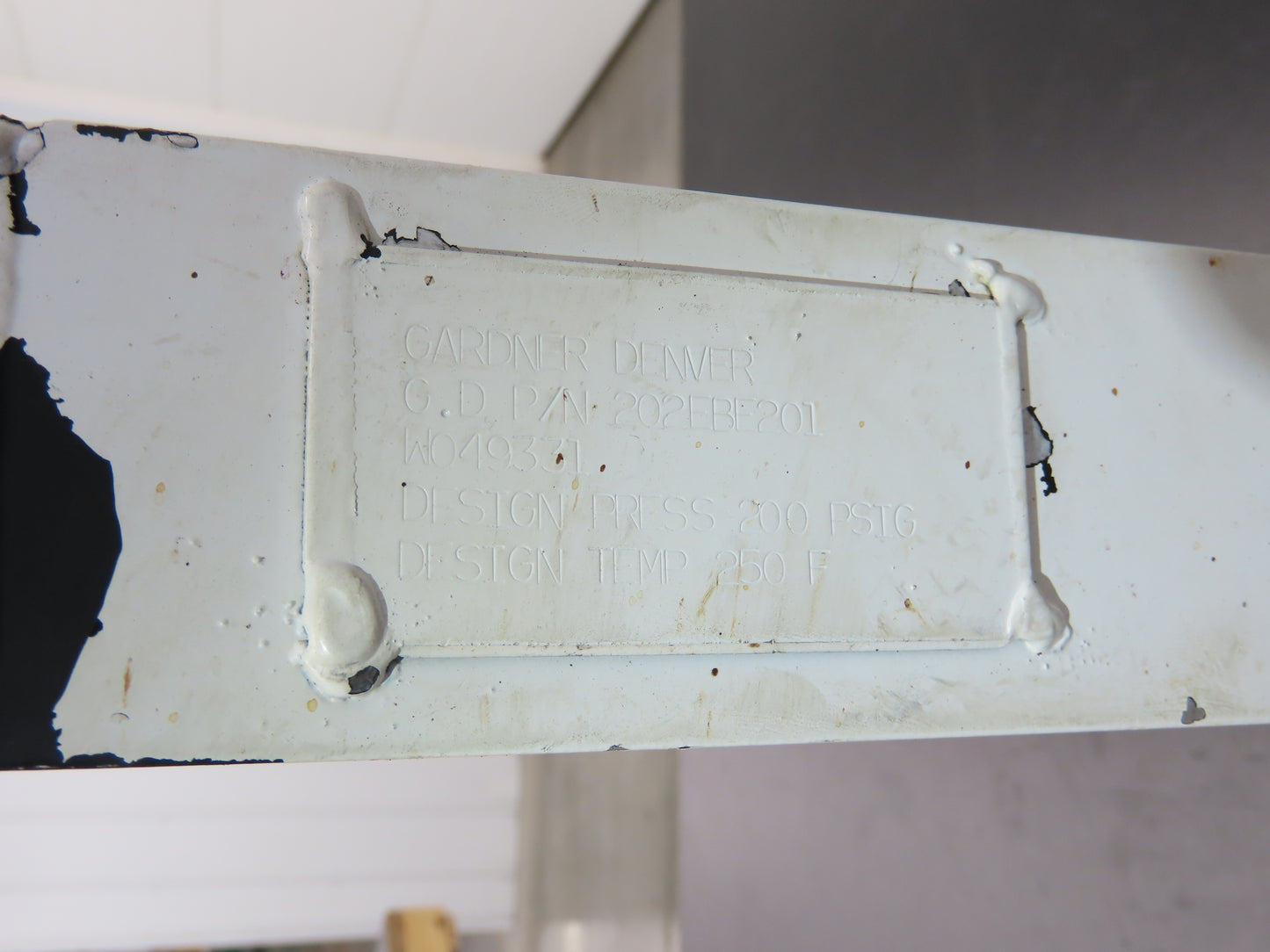 Gardner Denver 202EBE201 Air Compressor Aftercooler Oil Radiator Heat Exchanger