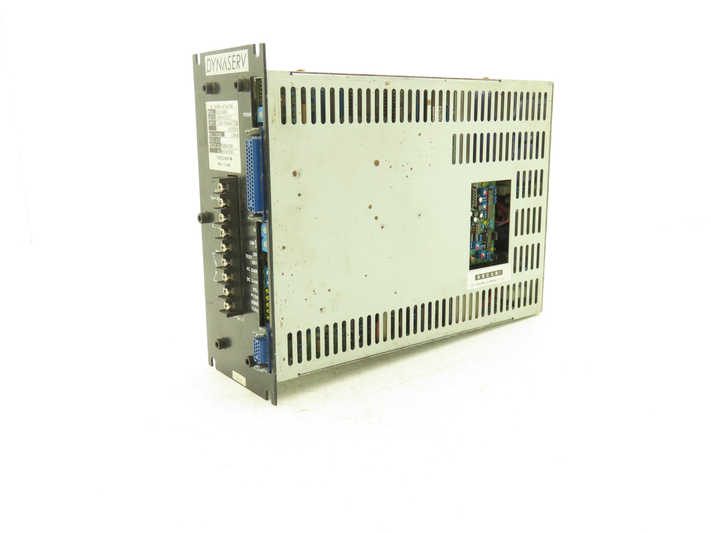 Yokogawa SD1015B02-2SN/92S2327 Dynaserv DD Servo Actuator Drive 1Ph 230V In