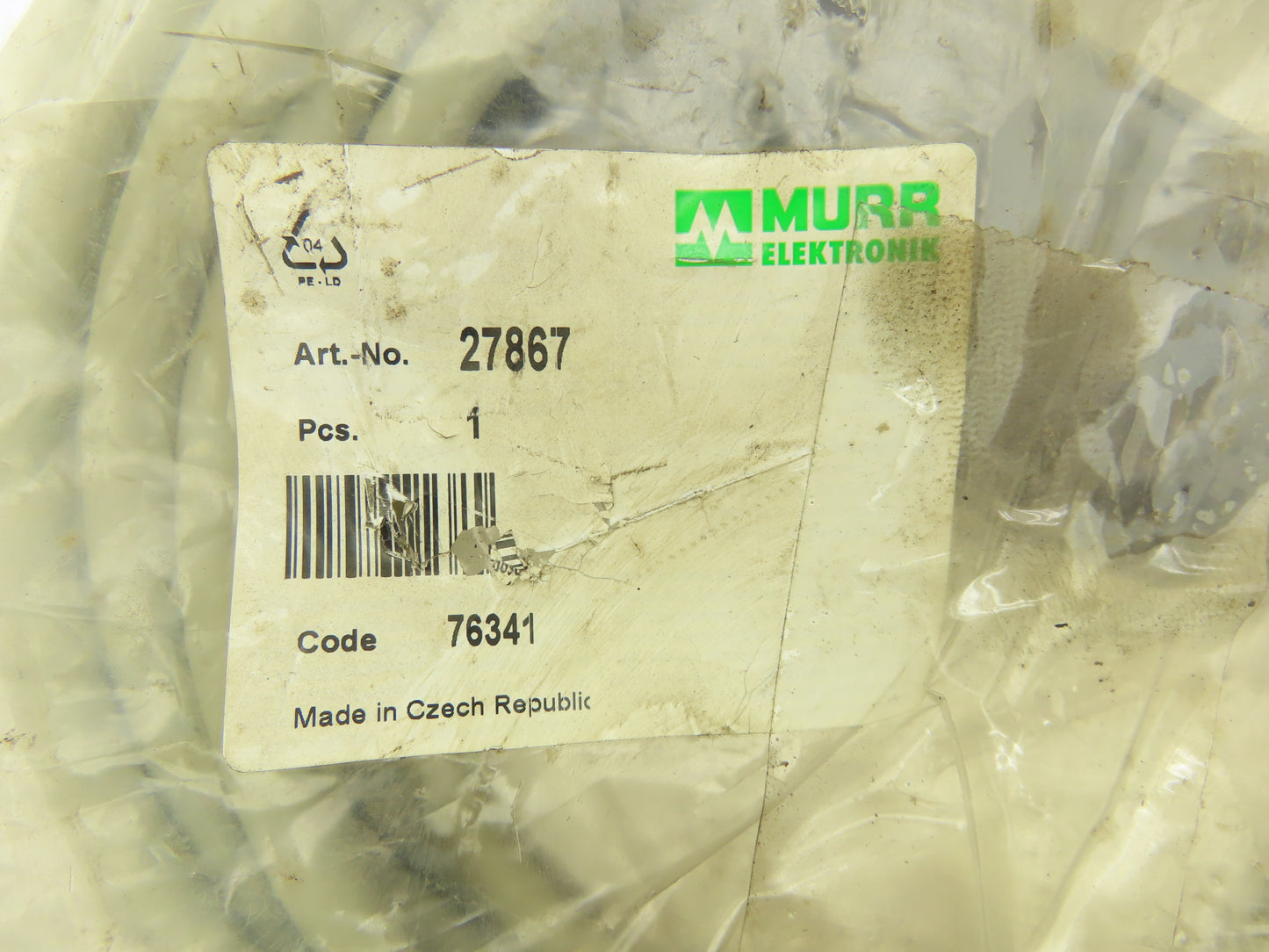 Murr Elektronik 27867 Connector Sensor M12 Distribution Box 8-Way 10M Cable