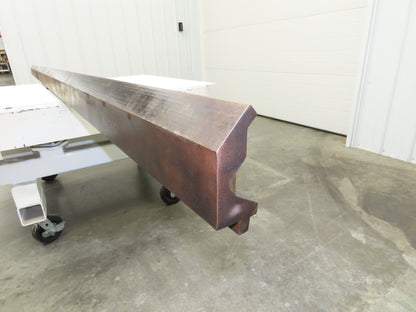 Press Brake Gooseneck Punch Die 144-1/2" Long 90° V 1/2" x 5/8" Tang