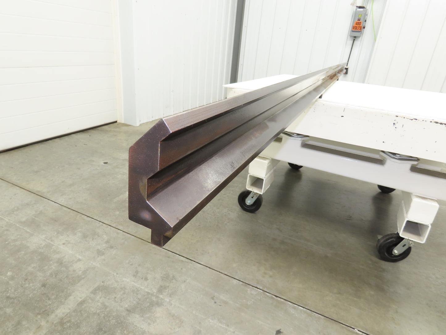 Press Brake Gooseneck Punch Die 144-1/2" Long 90° V 1/2" x 5/8" Tang