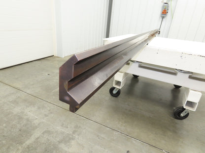 Press Brake Gooseneck Punch Die 144-1/2" Long 90° V 1/2" x 5/8" Tang