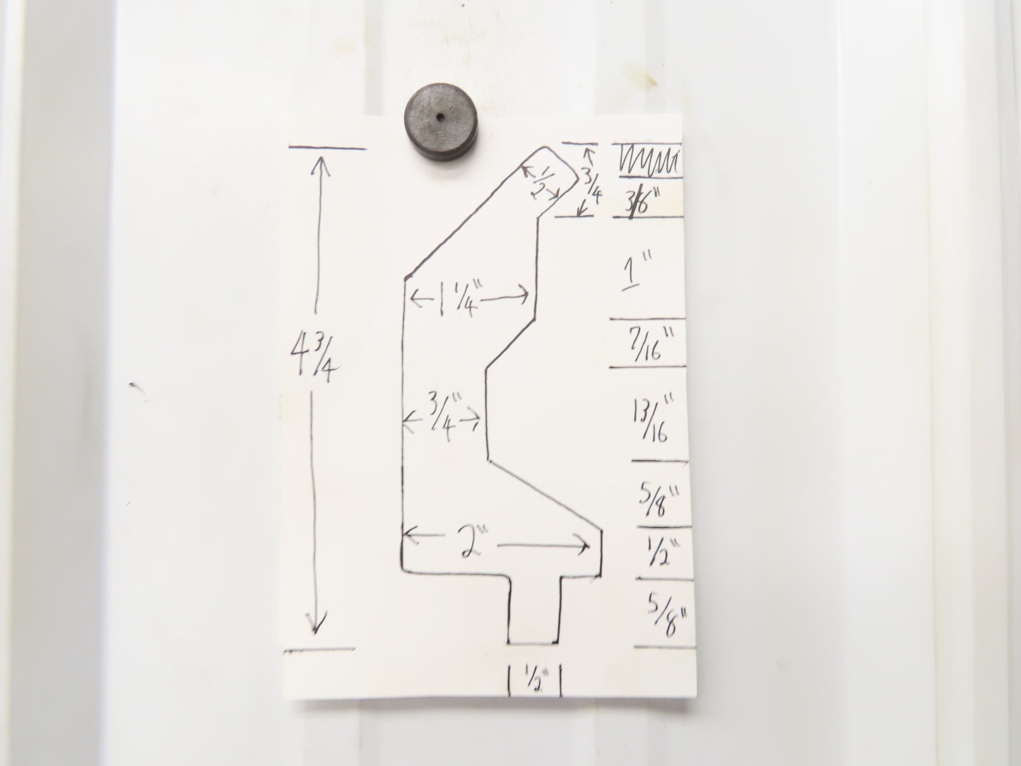 Press Brake Gooseneck Punch Die 144-1/4" Long 90° V 1/2" x 5/8" Tang