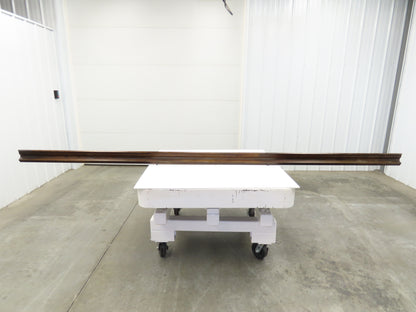 Press Brake Gooseneck Punch Die 144-1/4" Long 90° V 1/2" x 5/8" Tang