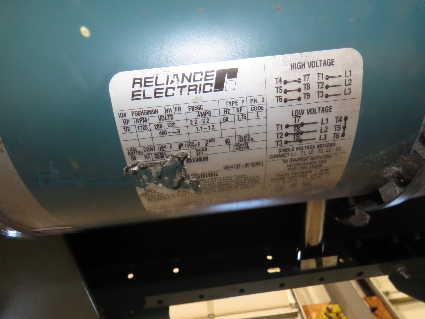 Hytrol 18"x 40' Slider Bed Conveyor 15.5" New Belt .5Hp 3PH Center Drive 100FPM