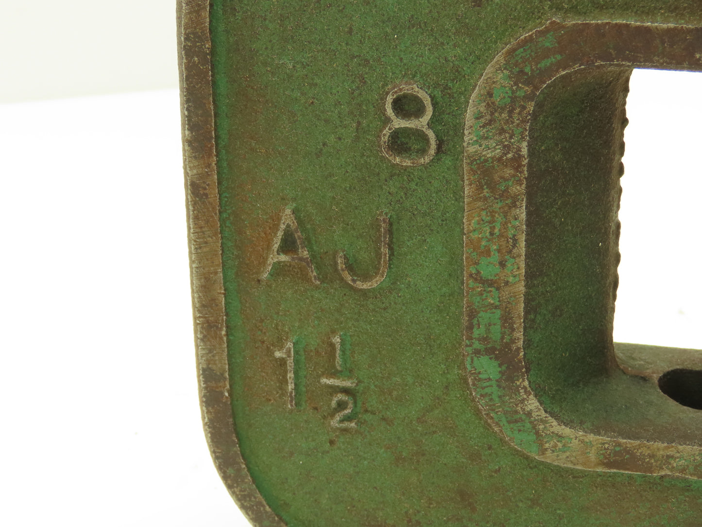 Unipunch 8AJ-1-1/2 Press Brake Punch C Frame 0.65" Circle 8" Throat 1-1/2" W