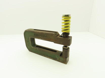 Unipunch 8AJ-1-1/2 Press Brake Punch C Frame 0.65" Circle 8" Throat 1-1/2" W