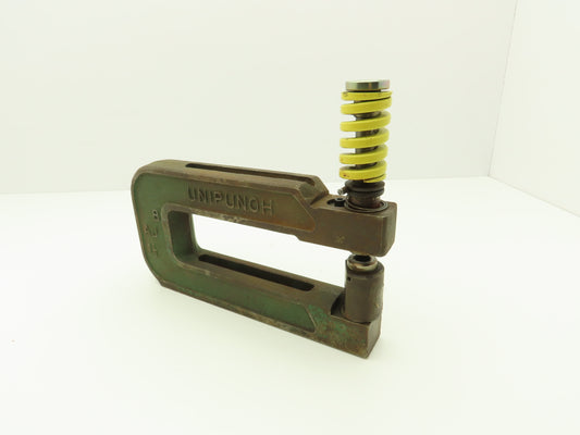 Unipunch 8AJ-1-1/2 Press Brake Punch C Frame 0.65" Circle 8" Throat 1-1/2" W
