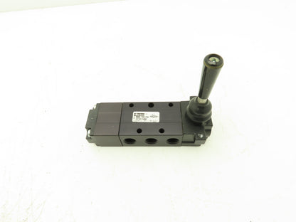 Parker 521811000 Manual Directional Air Control Valve 3-Pos Lever 1/4"npt 150psi