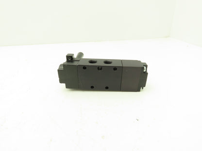 Parker 521811000 Manual Directional Air Control Valve 3-Pos Lever 1/4"npt 150psi