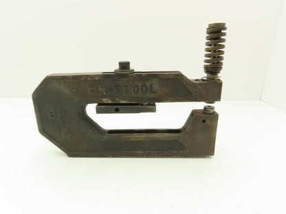 Unipunch 8H 1-1/4 Press Brake Punch C Frame 3/16" Circle 8" Throat 1-1/4" W