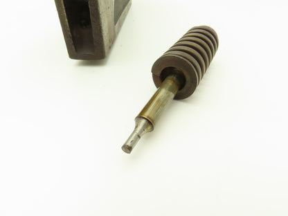 Unipunch 8H 1-1/4 Press Brake Punch C Frame 3/16" Circle 8" Throat 1-1/4" W