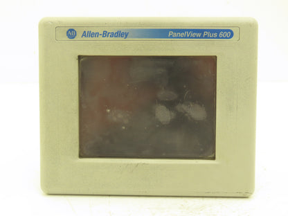 Allen Bradley 2711P-T6C20D PanelView Plus 600 Touch Screen PLC HMI 24VDC SER D