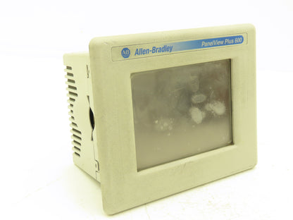 Allen Bradley 2711P-T6C20D PanelView Plus 600 Touch Screen PLC HMI 24VDC SER D