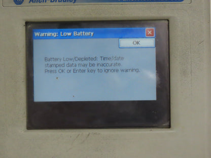 Allen Bradley 2711P-T6C20D PanelView Plus 600 Touch Screen PLC HMI 24VDC SER D