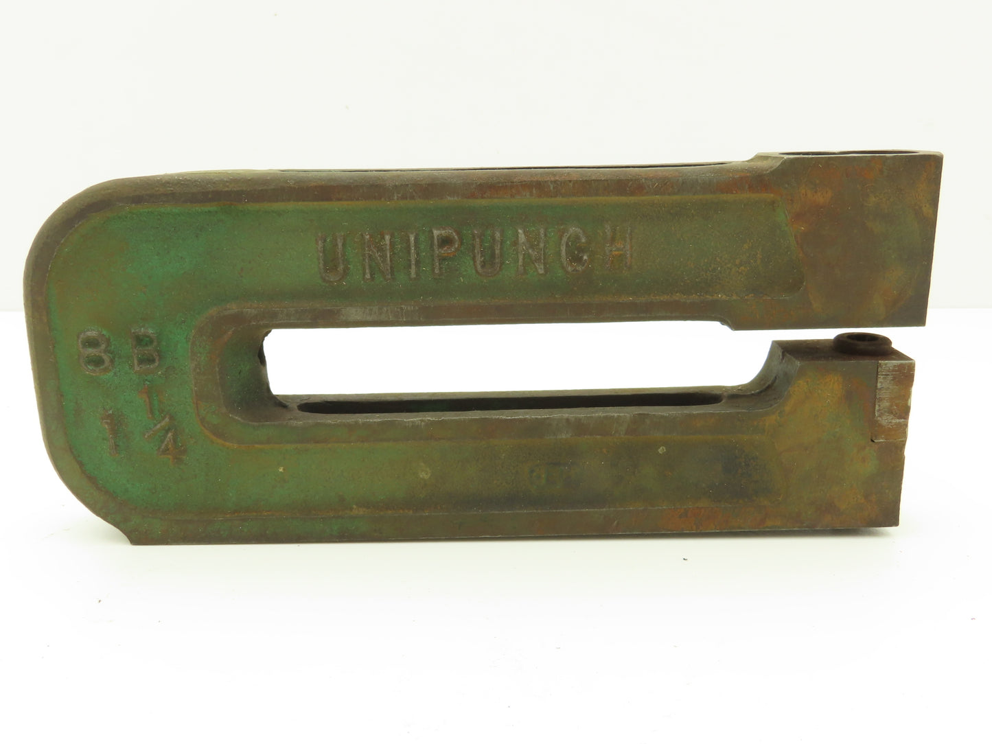 Unipunch 8B 1-1/4 Press Brake Punch C Frame 8" Throat 1-1/4" W No Die