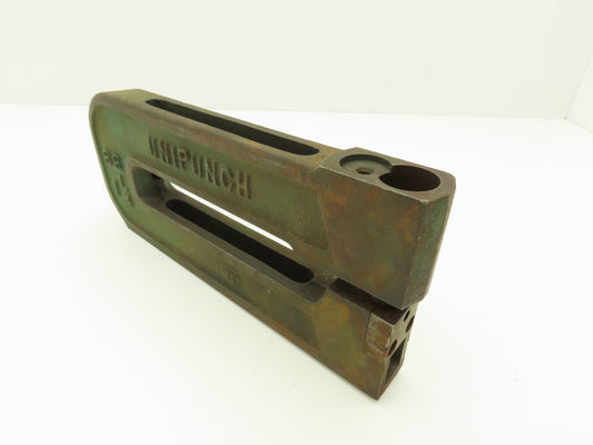 Unipunch 8B 1-1/4 Press Brake Punch C Frame 8" Throat 1-1/4" W No Die