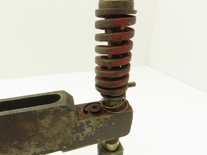 Unipunch 8AJ-1 Press Brake Punch C Frame 1/4" Circle 8" Throat 1" W