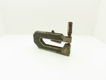 Unipunch 8H 1-1/4 Press Brake Punch C Frame 1/4" Circle 8" Throat 1-1/4" W