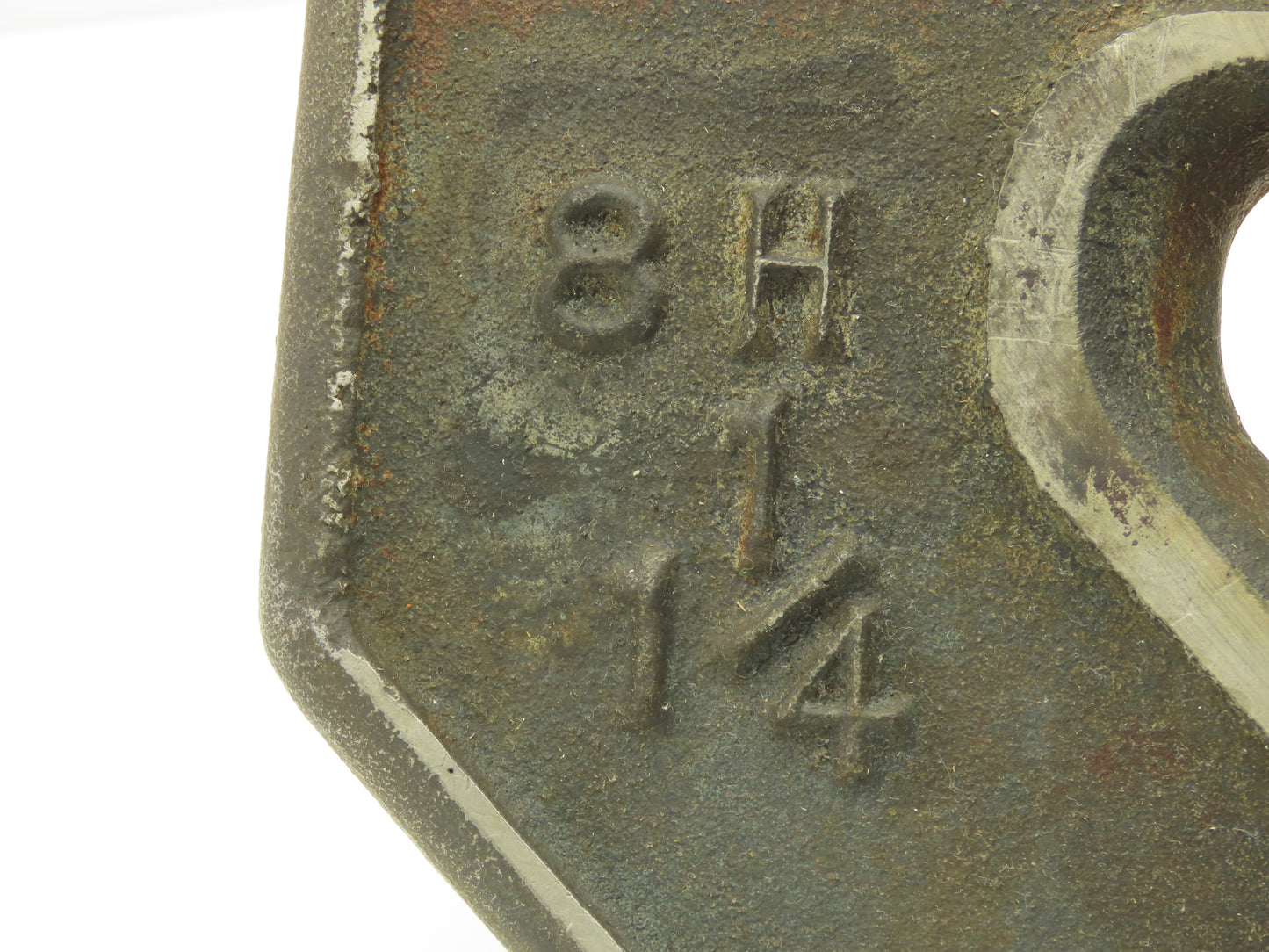 Unipunch 8H 1-1/4 Press Brake Punch C Frame 1/4" Circle 8" Throat 1-1/4" W