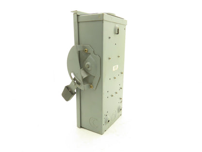 Square D H322NRB Safety Switch Disconnect 3 Ph 60 Amp 3 Pole 240Vac Fusible