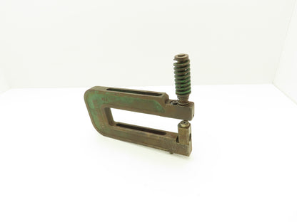 Unipunch 8AJ-1 Press Brake Punch C Frame 1/4" Circle 8" Throat 1" W