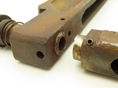 Unipunch 8AJ-1 Press Brake Punch C Frame 1/4" Circle 8" Throat 1" W