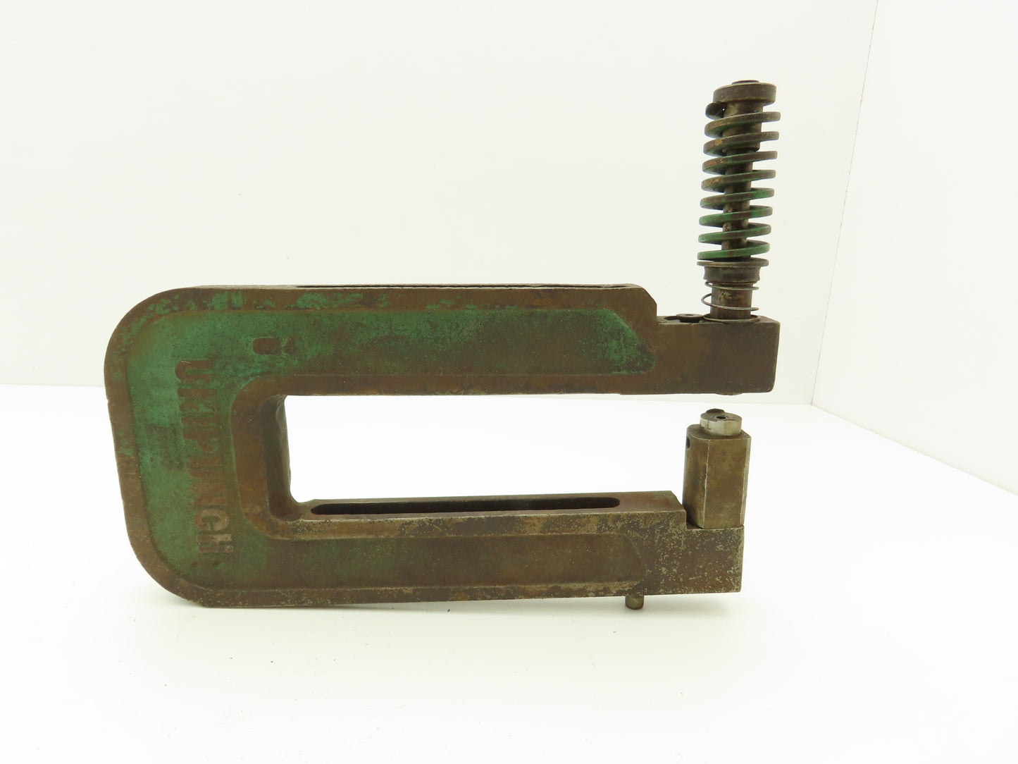 Unipunch 8AJ-1 Press Brake Punch C Frame 1/4" Circle 8" Throat 1" W