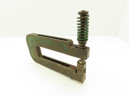 Unipunch 8AJ-1 Press Brake Punch C Frame 1/4" Circle 8" Throat 1" W