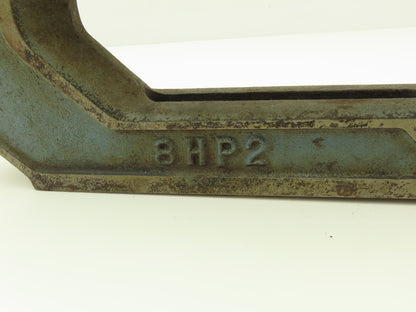 Unittool 8HP2 Press Brake Punch C Frame 45/128 x 67/128 8" Throat 1-7/8" W