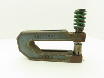 Unittool 8HP2 Press Brake Punch C Frame 45/128 x 67/128 8" Throat 1-7/8" W