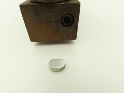 Unittool 8HP2 Press Brake Punch C Frame 45/128 x 67/128 8" Throat 1-7/8" W