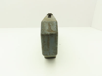 Unittool 8HP2 Press Brake Punch C Frame 45/128 x 67/128" Oval 8" Throat *Read