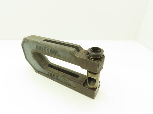 Unittool 8HP2 Press Brake Punch C Frame 45/128 x 67/128" Oval 8" Throat *Read