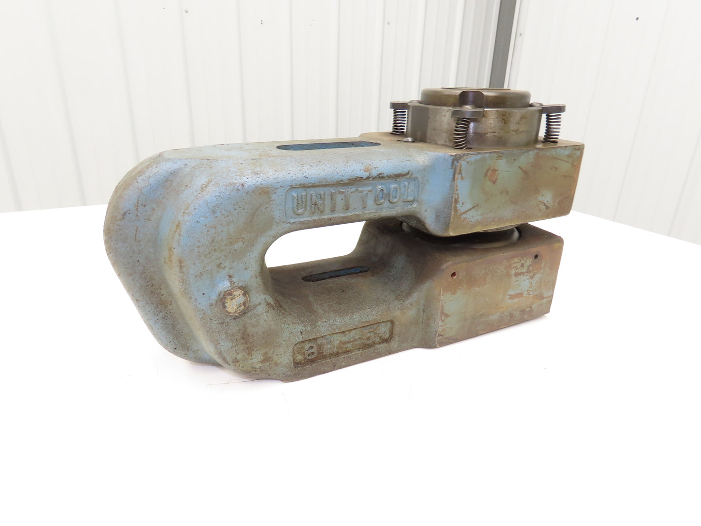 Unittool 8H-5-3/4 Press Brake Punch C Frame 1.98" Circle 8" Throat 5-3/4" Width