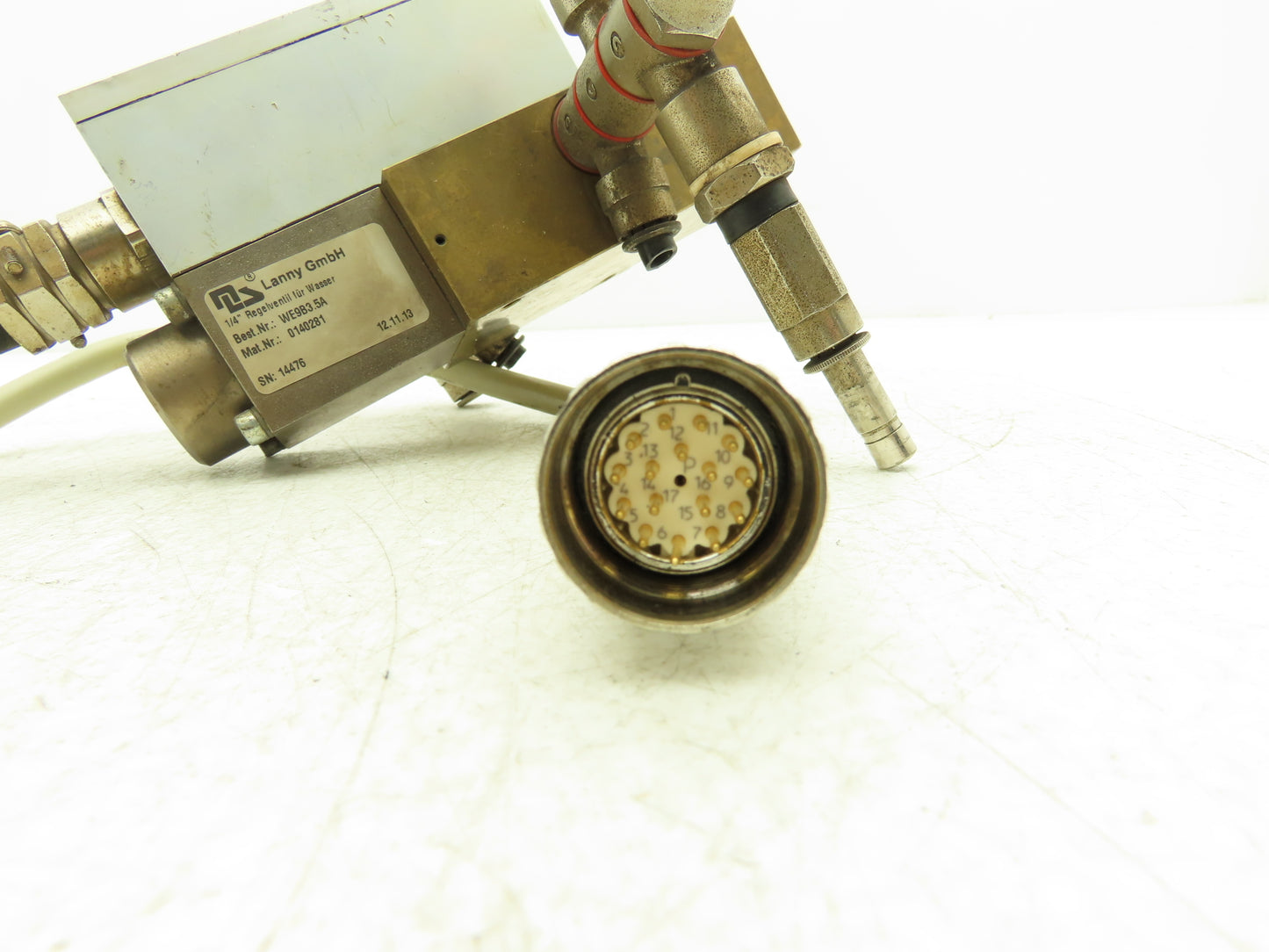 MLS Lanny GmbH WE9B3.5A Pressure Regulating Control Valve 1/4" Brass