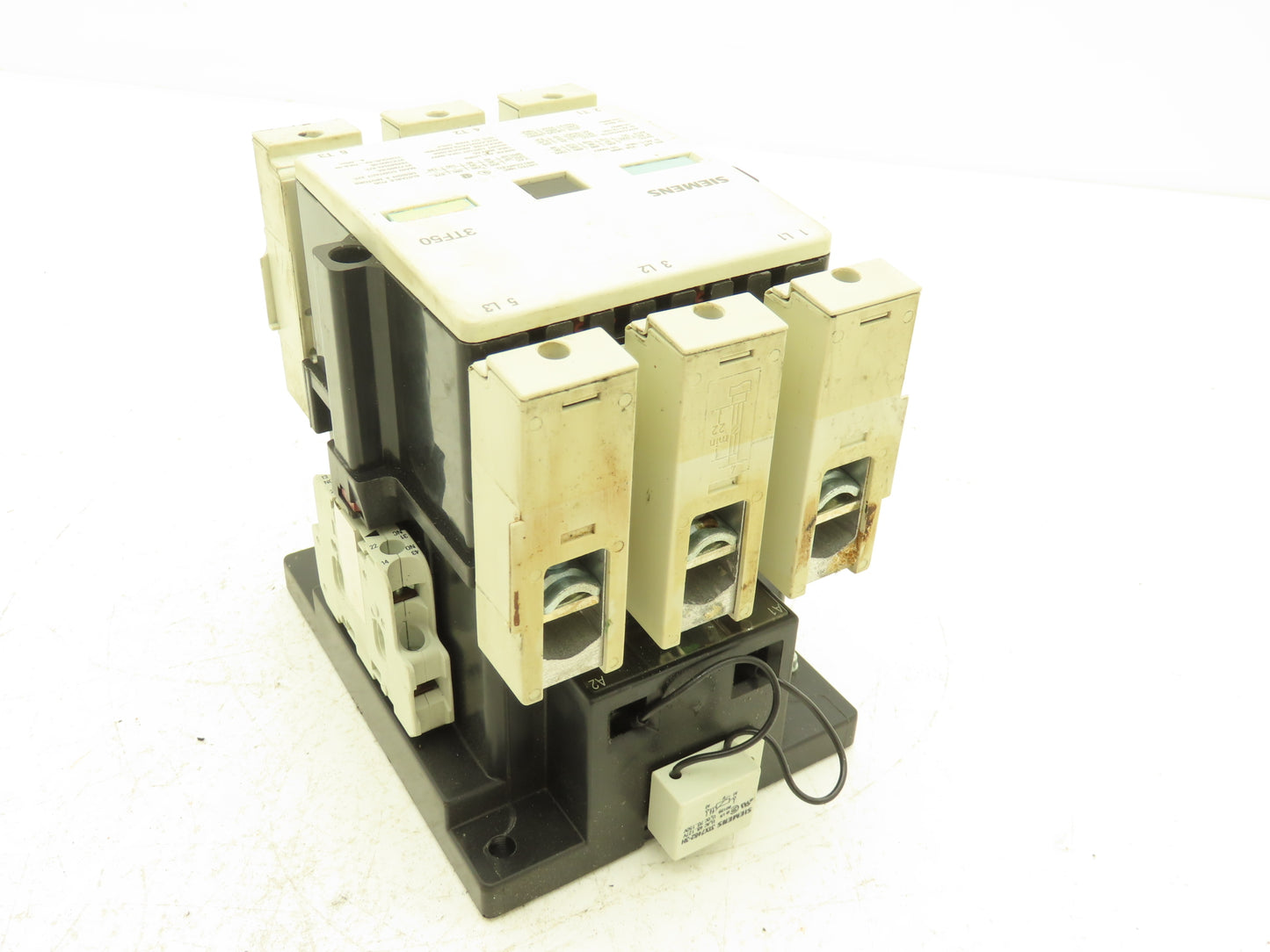 Siemens 3TF50 22-0AJ2 Motor Starter IEC Contactor 3Ph 1000V 125Hp 160A Coil 115V