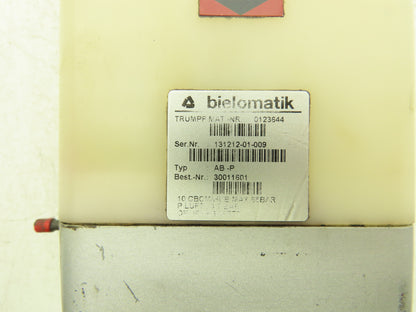 Bielomatik AB-P Single Piston Lubrication Pump 1.2 Liter 60bar 870psi 24VDC