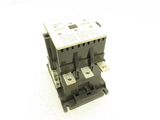 Siemens 3TF52 22-0AJ2 Motor Starter IEC Contactor 3Ph 1000V 200Hp 200A Coil 115V