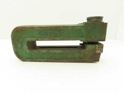 Unipunch 8BX2-1/4 Press Brake Punch C Frame 35/64" Circle 8" Throat 2-1/4" W