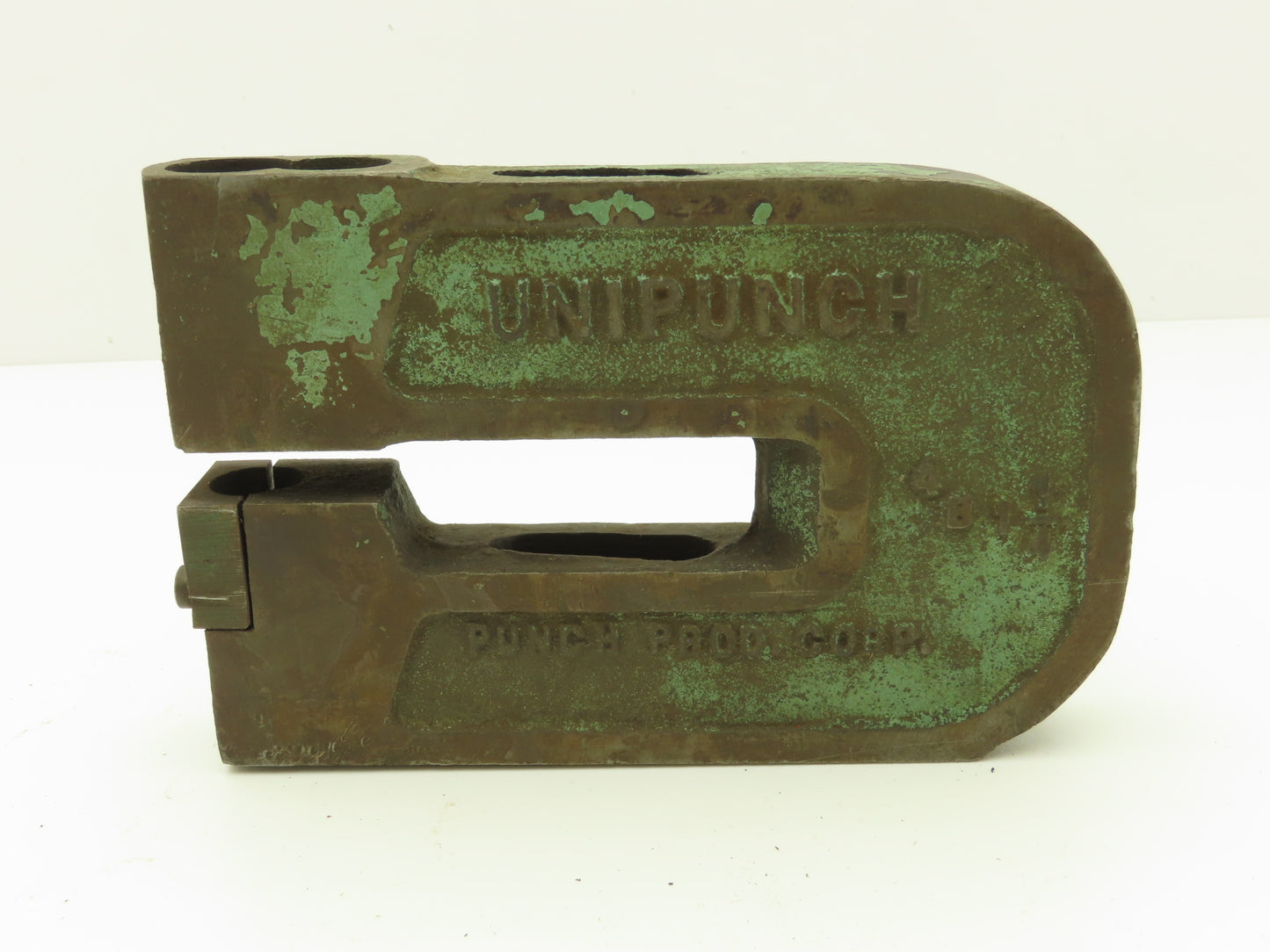 Unipunch 4B1-1/4 Press Brake Punch C Frame 4" Throat 1-1/4" Width No Punch