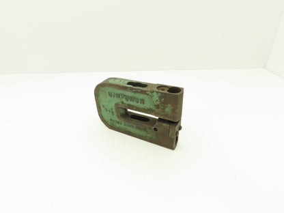 Unipunch 4B1-1/4 Press Brake Punch C Frame 4" Throat 1-1/4" Width No Punch