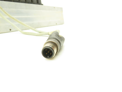 Vektor AG VP8100196 12-Station Manifold w/Herion Pneumatic Solenoid Valves 24VDC