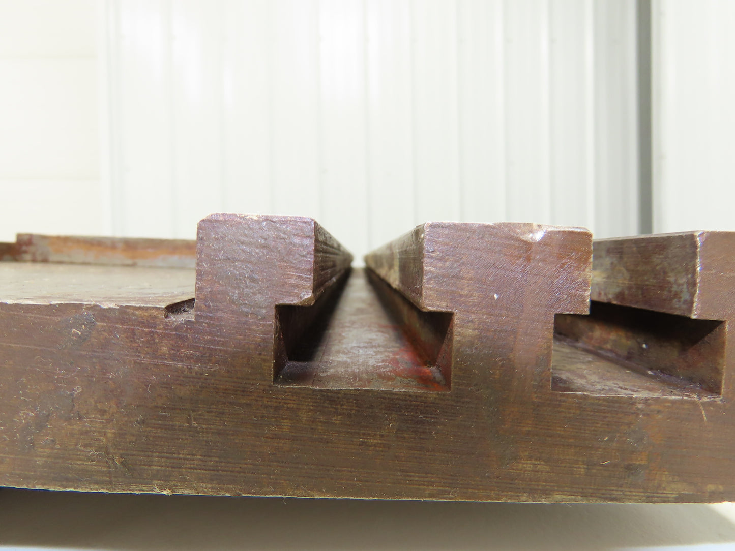 Press Brake Bed Offset Tang Base 36" Deep 18" Wide With T Slots 1/2" Tang