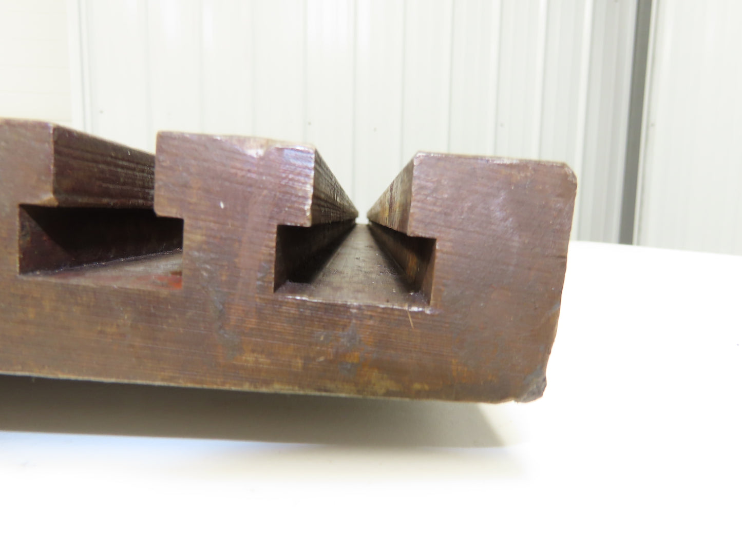 Press Brake Bed Offset Tang Base 36" Deep 18" Wide With T Slots 1/2" Tang