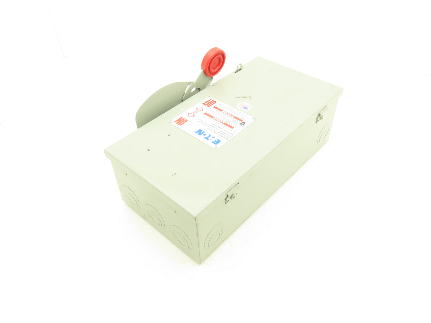 Eaton Cutler Hammer Safety Disconnect Switch 30A 600V 3 Pole Fusible