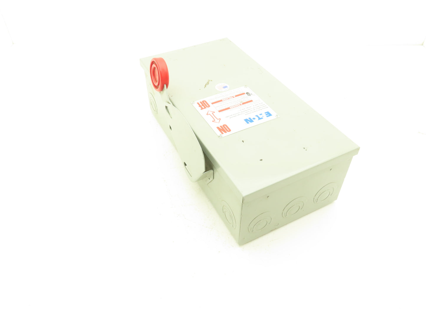 Eaton Cutler Hammer Safety Disconnect Switch 30A 600V 3 Pole Fusible