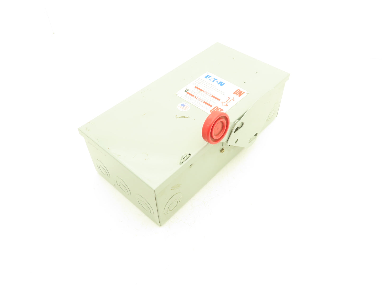 Eaton Cutler Hammer Safety Disconnect Switch 30A 600V 3 Pole Fusible